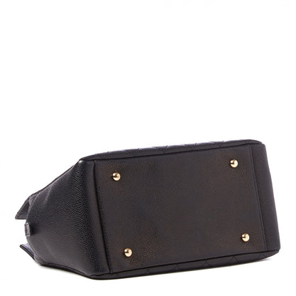 Chanel Caviar Quilted Petit Timeless Tote PTT Black 3 of 9