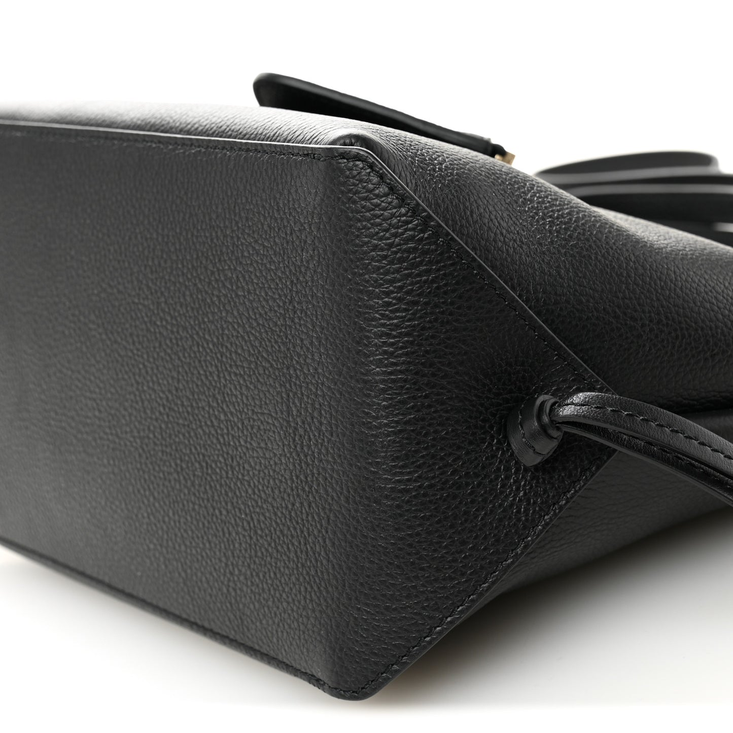 Calfskin Small East West Sense Tote Black