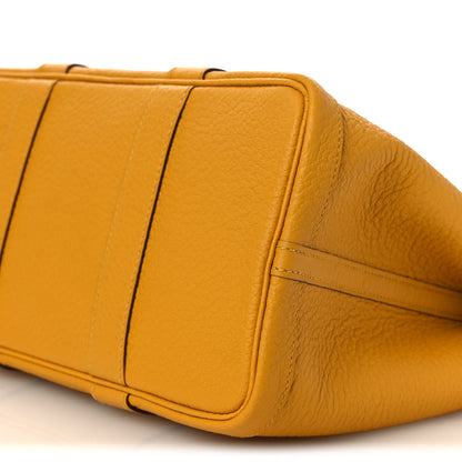 Hermes Vache Country Garden Party 30 TPM Jaune Ambre 9 of 10