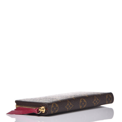 Louis Vuitton Monogram Clemence Wallet Fuchsia 4 of 9