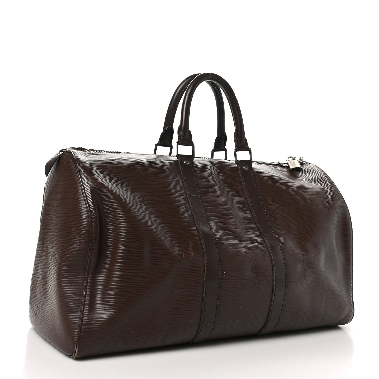 Louis Vuitton Epi Keepall 45 Moka 2 of 11