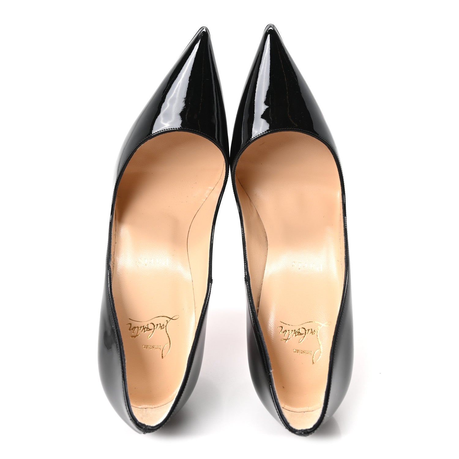 Christian Louboutin Patent So Kate 120 Pumps 38 Black 2 of 9