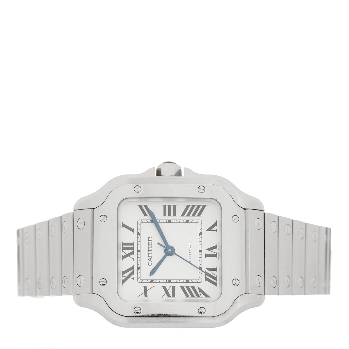 Cartier Stainless Steel 35mm Santos de Cartier Automatic Watch 2 of 5
