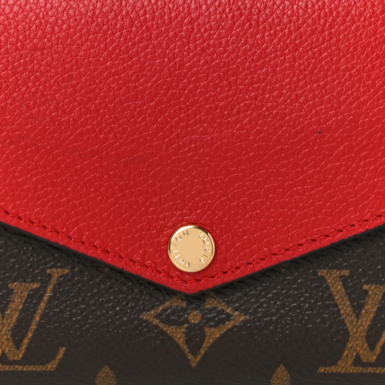 Louis Vuitton Monogram Pallas Compact Wallet Cherry 8 of 12
