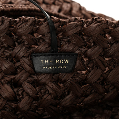 The Row Raffia Estelle Tote Bag Brown 6 of 9