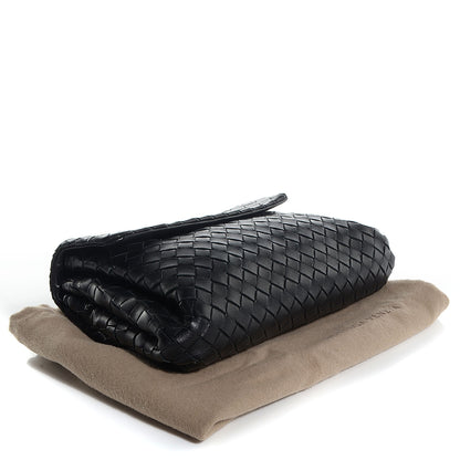 Bottega Veneta Nappa Intrecciato Cosmetic Case Nero Black 4 of 9