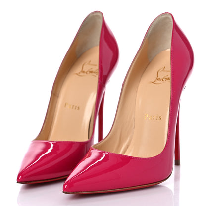 Christian Louboutin Patent So Kate 120 Pumps 36 Rosa 4 of 9