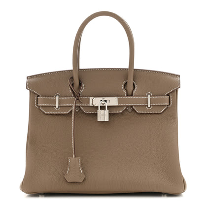 Hermes Togo Birkin 30 Etoupe 1 of 13