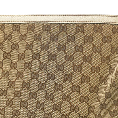 Gucci Monogram Medium Diana Bamboo Shoulder Bag Off White 8 of 12