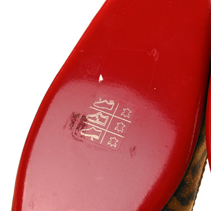 Christian Louboutin Veau Velours Mamadrague Flats 41 Leo 10 of 12