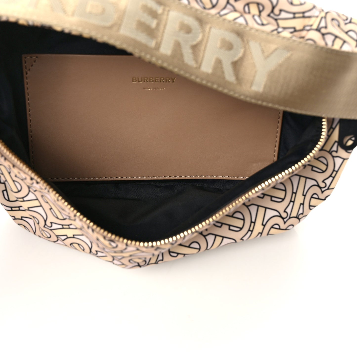 Nylon Monogram Sonny Bum Bag Blush