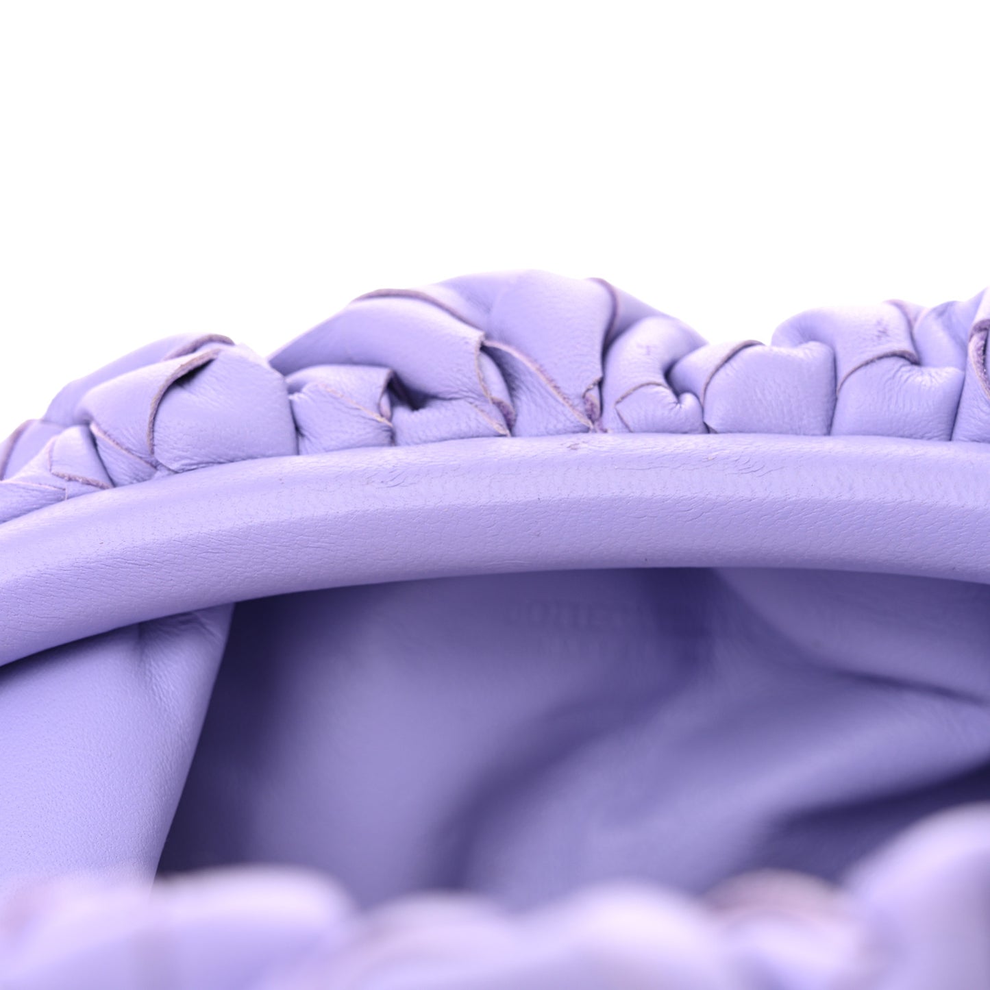 Nappa Intrecciato The Mini Pouch Wisteria