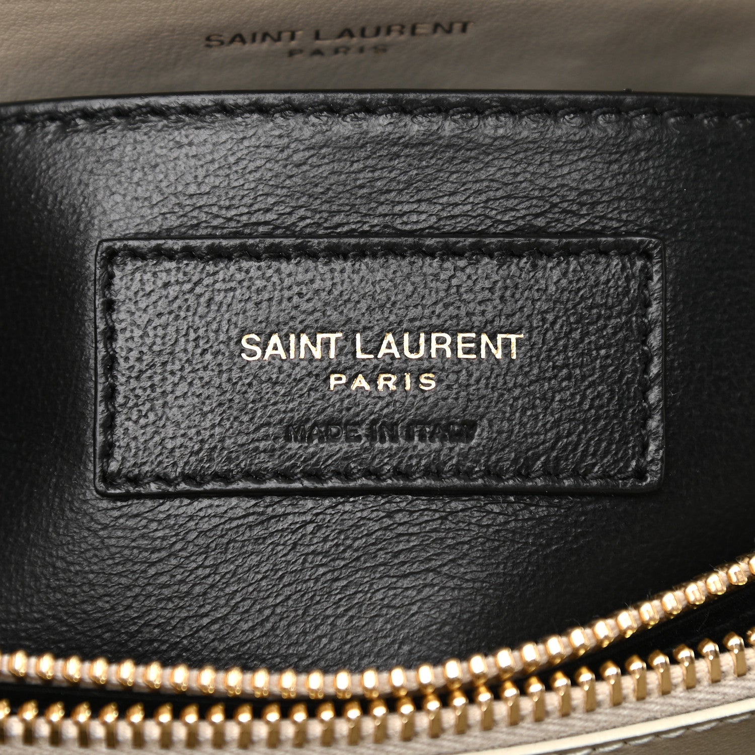 Saint Laurent Calfskin Y Quilted Monogram Small Loulou Chain Satchel Crema Soft 6 of 8