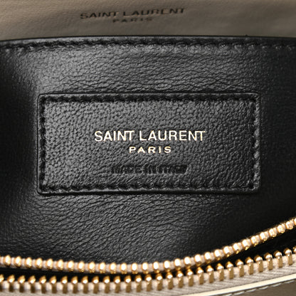 Saint Laurent Calfskin Y Quilted Monogram Small Loulou Chain Satchel Crema Soft 6 of 8