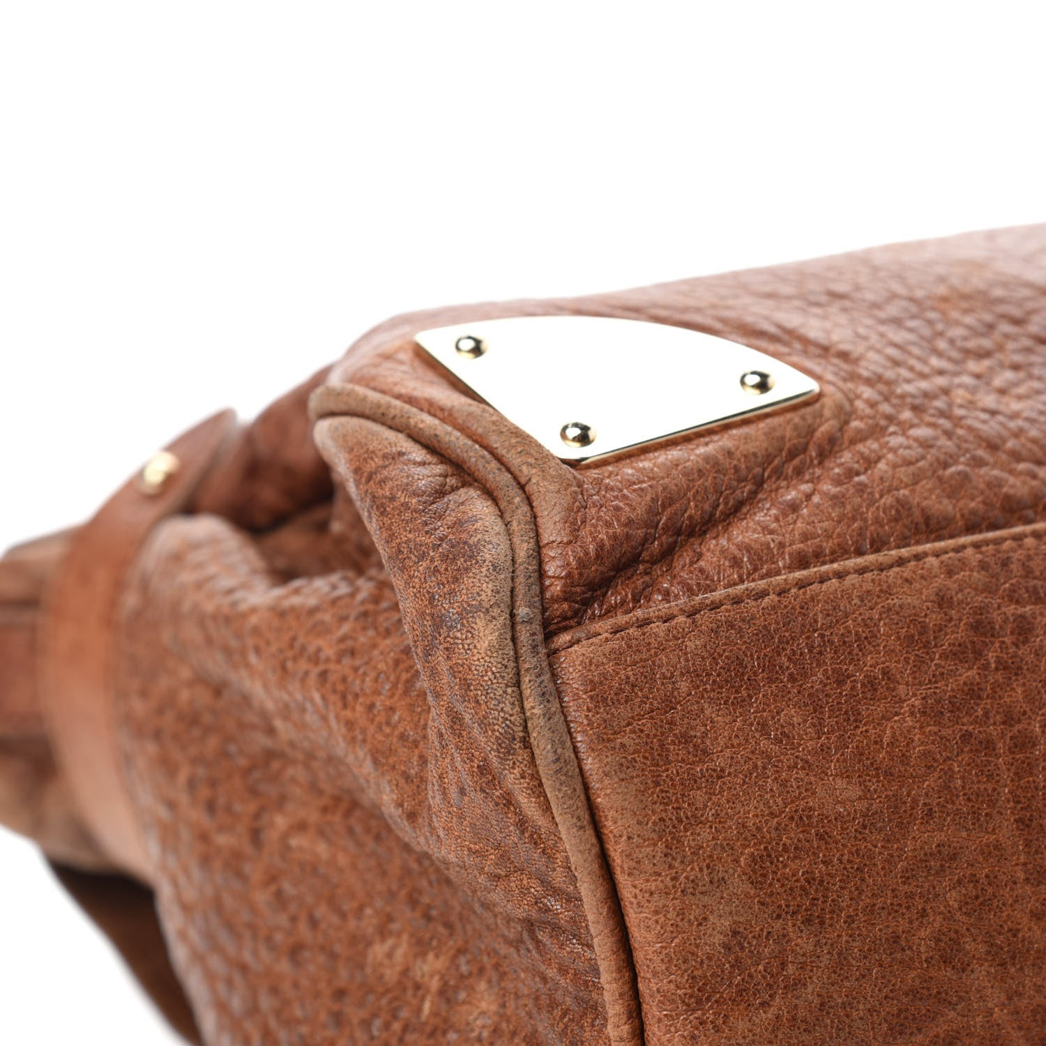 Mulberry Shiny Grained Lambskin Travel Day Oak 10 of 24