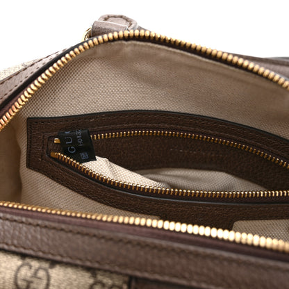 Gucci GG Supreme Monogram Web Small Ophidia Top Handle Bag Beige Ebony 8 of 11