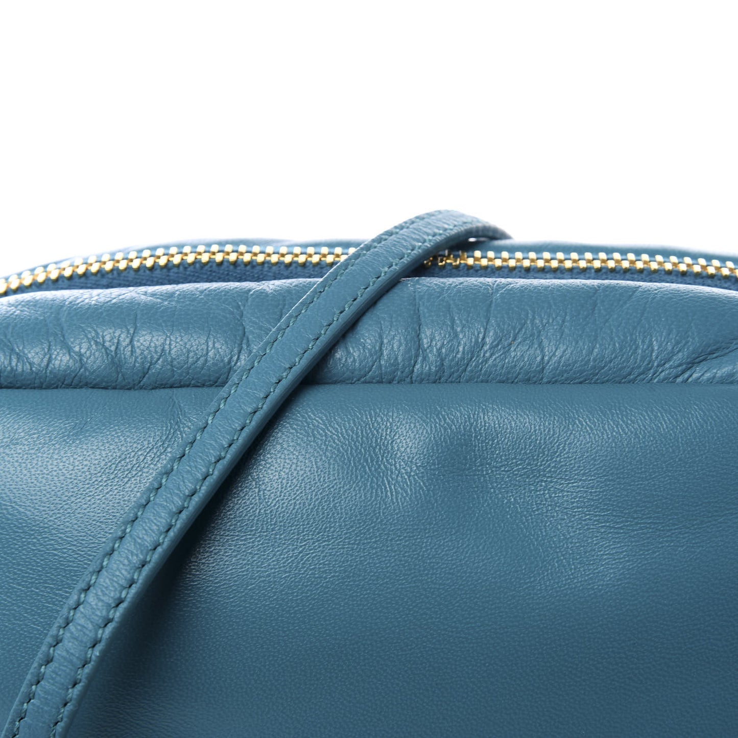 Nappa Bomber Crossbody Turchese