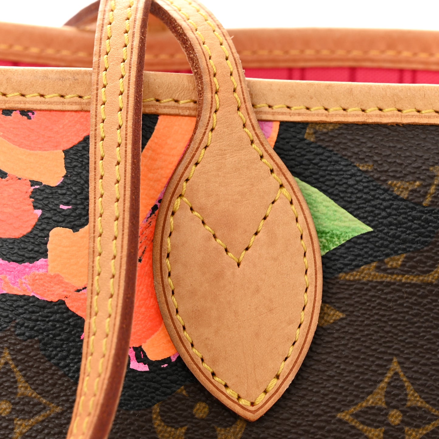 Monogram Roses Neverfull MM