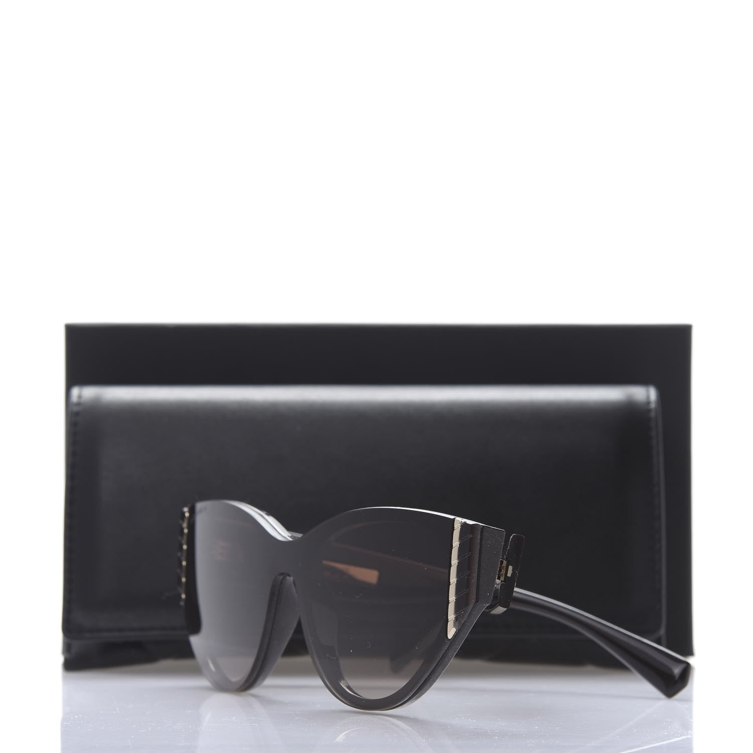 Chanel CC Cat Eye Sunglasses 6054 Brown 8 of 8