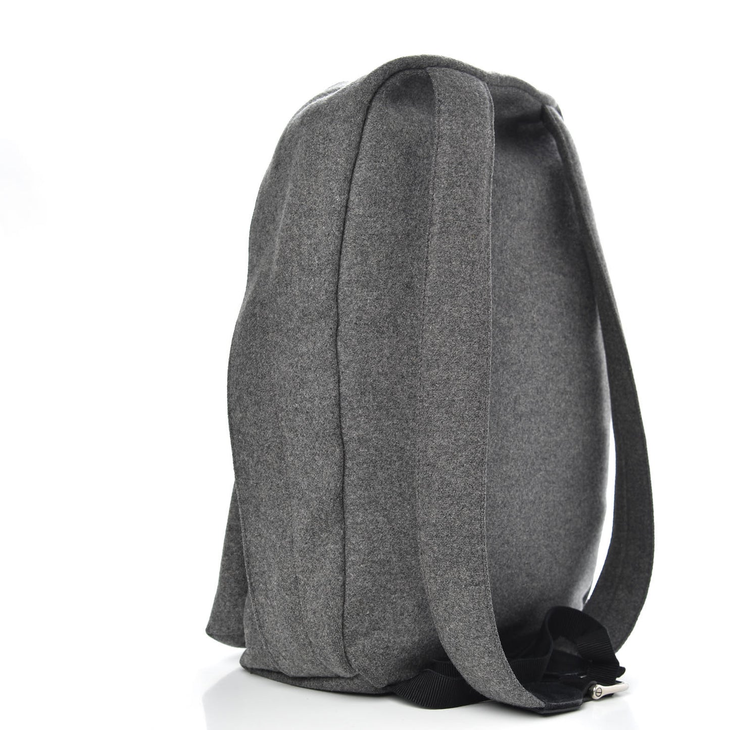 Wool Embroidered Bee Sky Backpack Grey