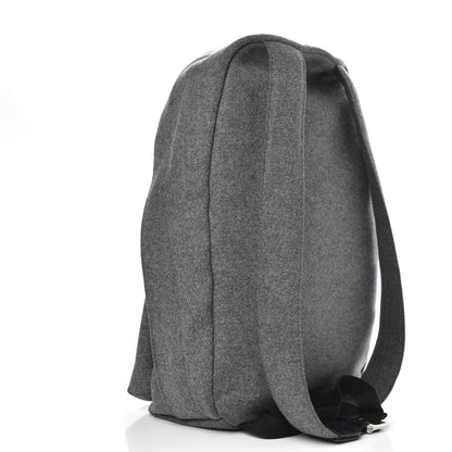 Gucci Wool Embroidered Bee Sky Backpack Grey 3 of 15
