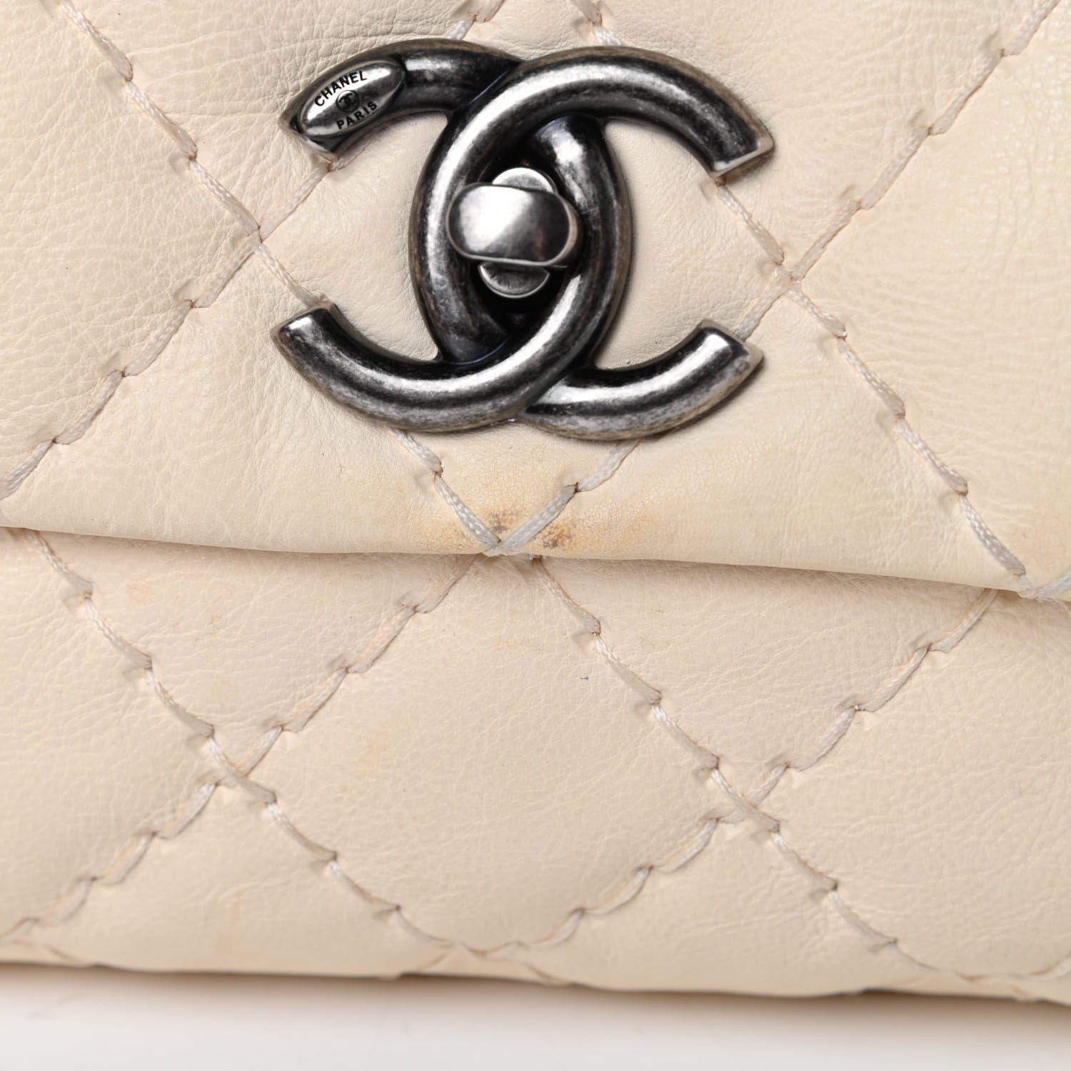 Chanel Calfskin Ultimate Stitch Flap White 12 of 13
