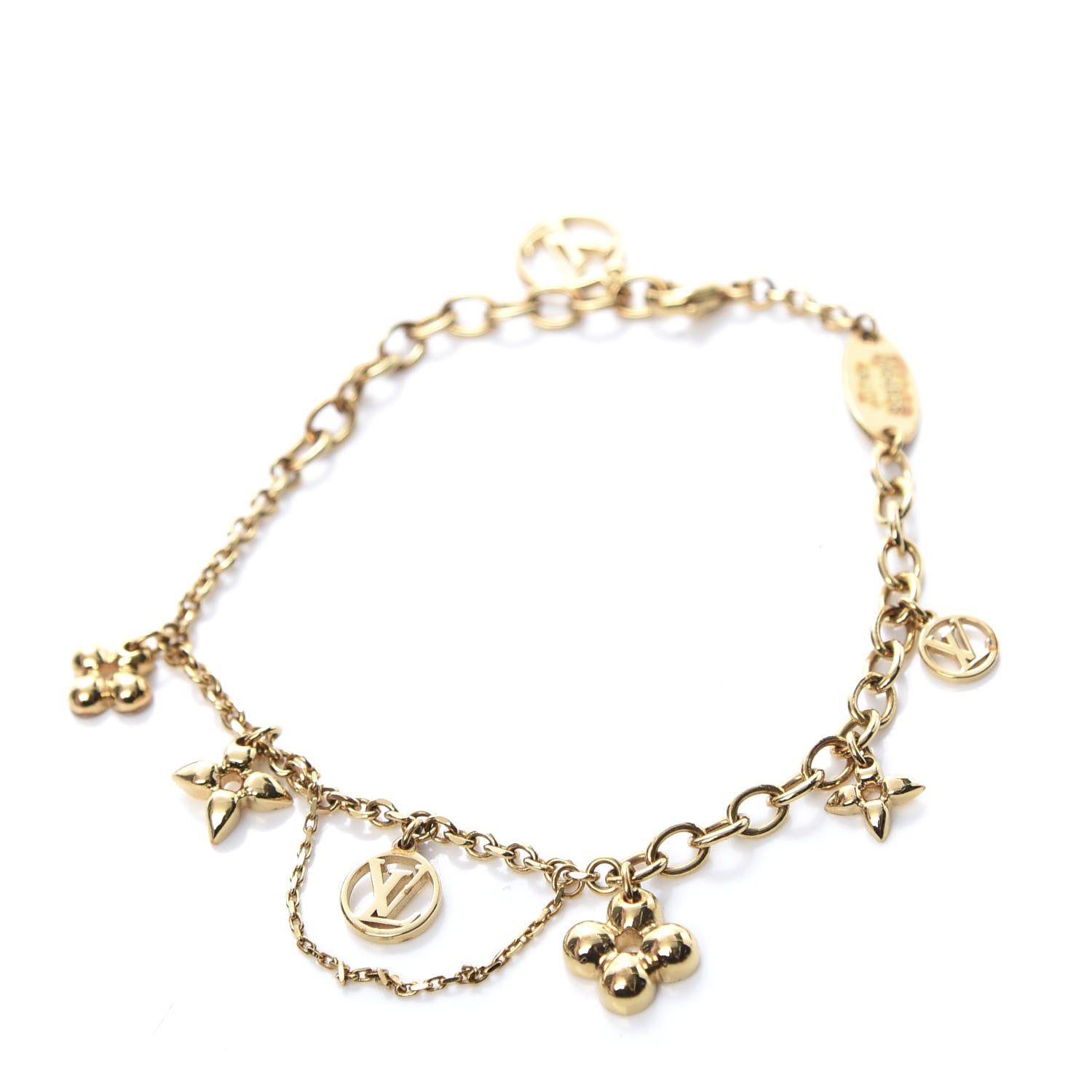 Louis Vuitton Metal Monogram Blooming Supple Bracelet 1 of 7