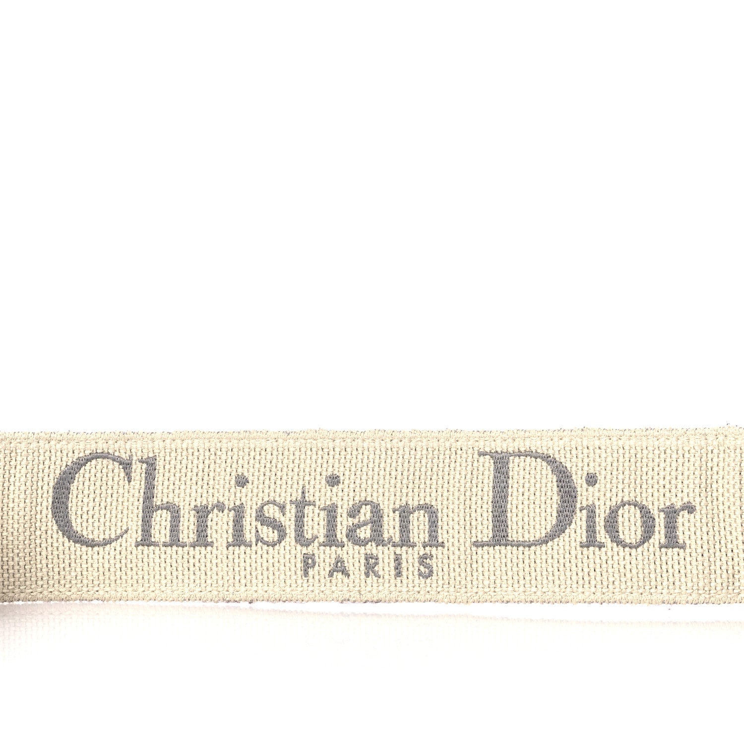 Christian Dior Oblique Adjustable Shoulder Strap Grey 4 of 5