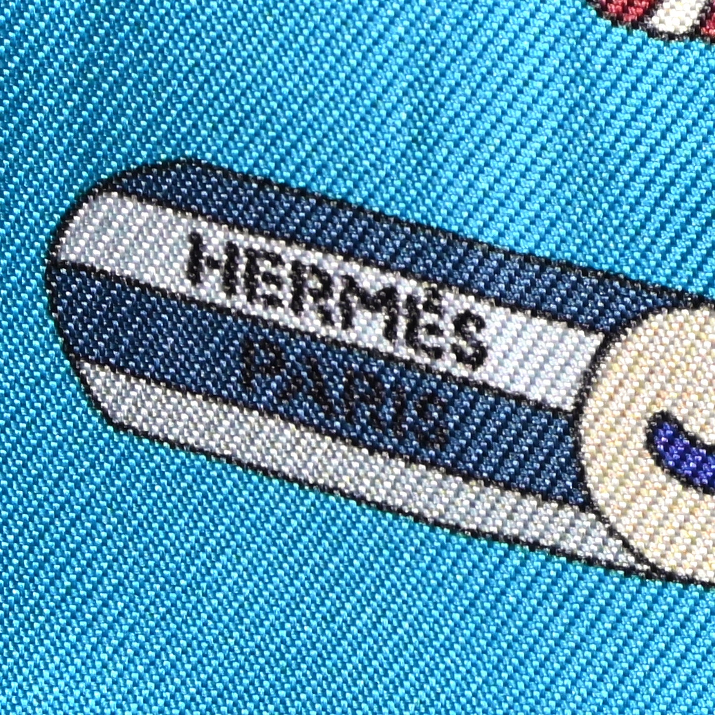 Silk Cordages Twilly Turquoise Orange Blanc