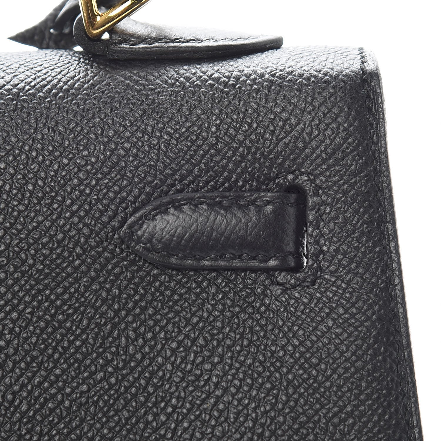 Hermes Epsom Kelly Sellier 25 Black 14 of 38