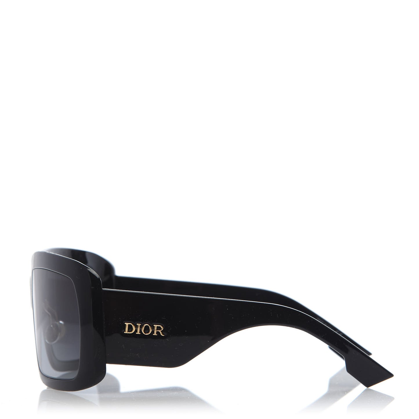 Acetate DiorSo Light 2 Shield Sunglasses Black