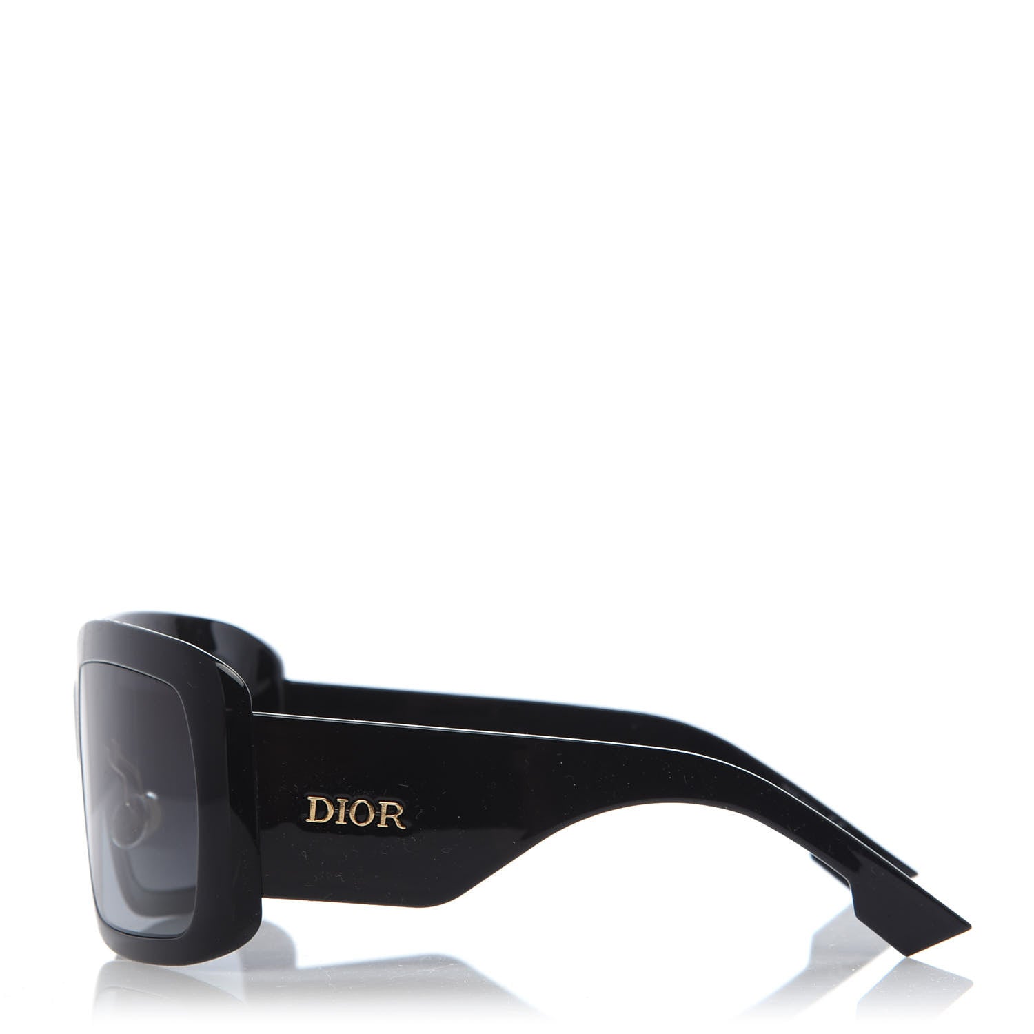 Christian Dior Acetate DiorSo Light 2 Shield Sunglasses Black 3 of 8
