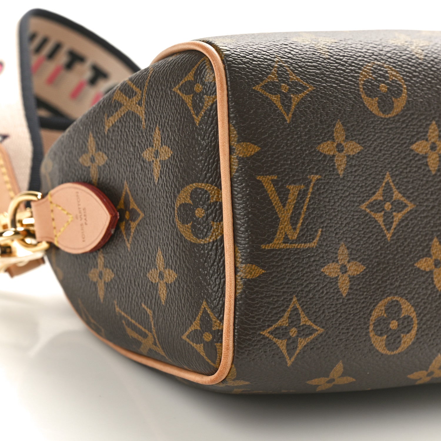 Louis Vuitton Monogram Speedy Bandouliere 20 Black 8 of 9