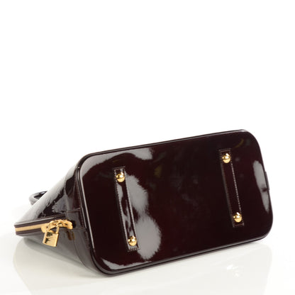 Louis Vuitton Vernis Alma GM Amarante 4 of 7