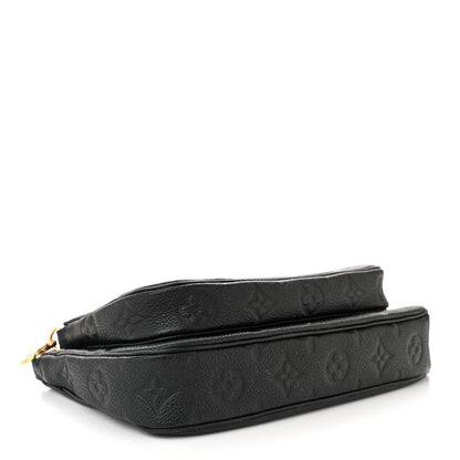 Louis Vuitton Empreinte Monogram Giant Multi Pochette Accessories Black 4 of 11