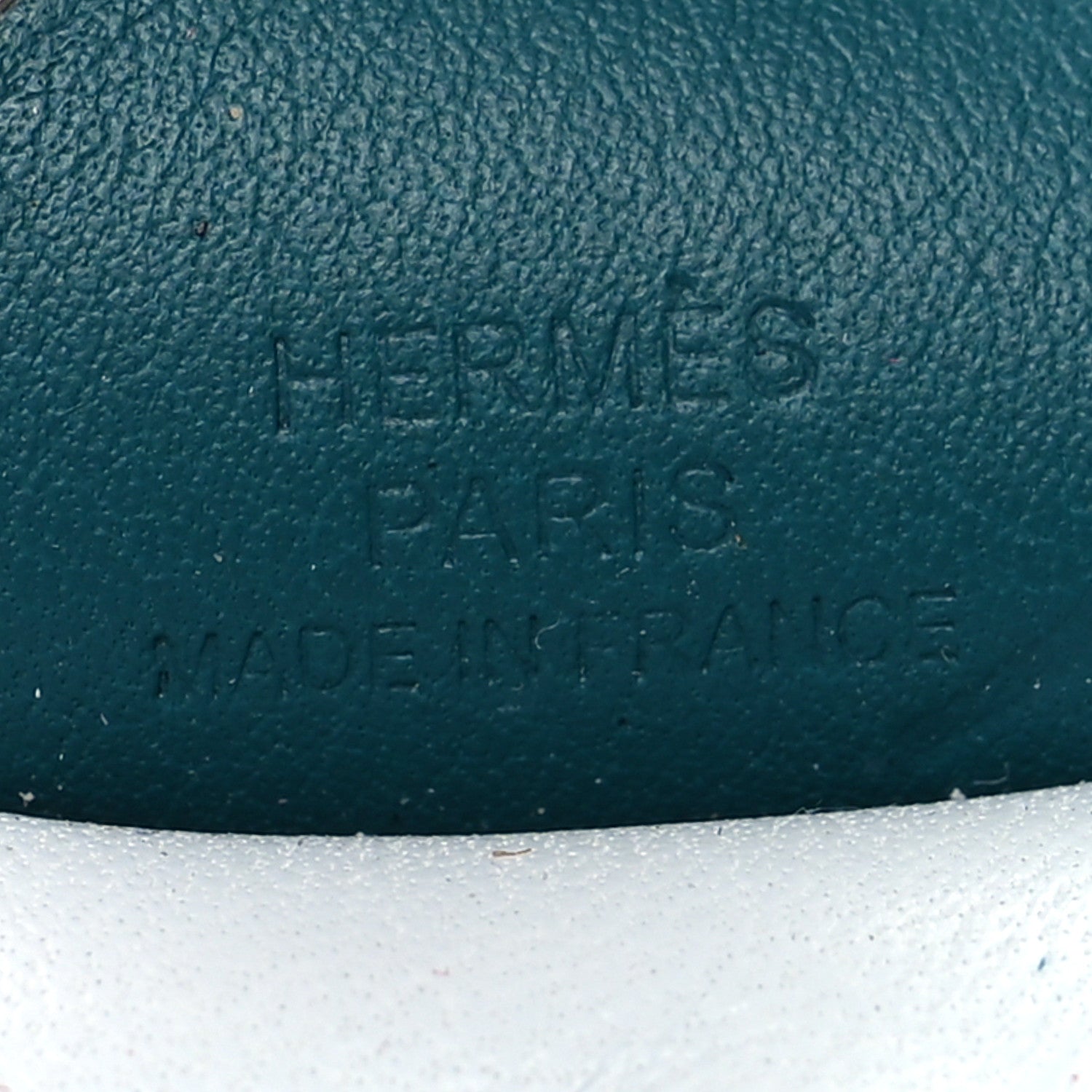 Hermes Milo Lambskin Grigri Rodeo Pegase Horse Bag Charm PM Bleu Brume Sesame Vert Bosphore 3 of 4