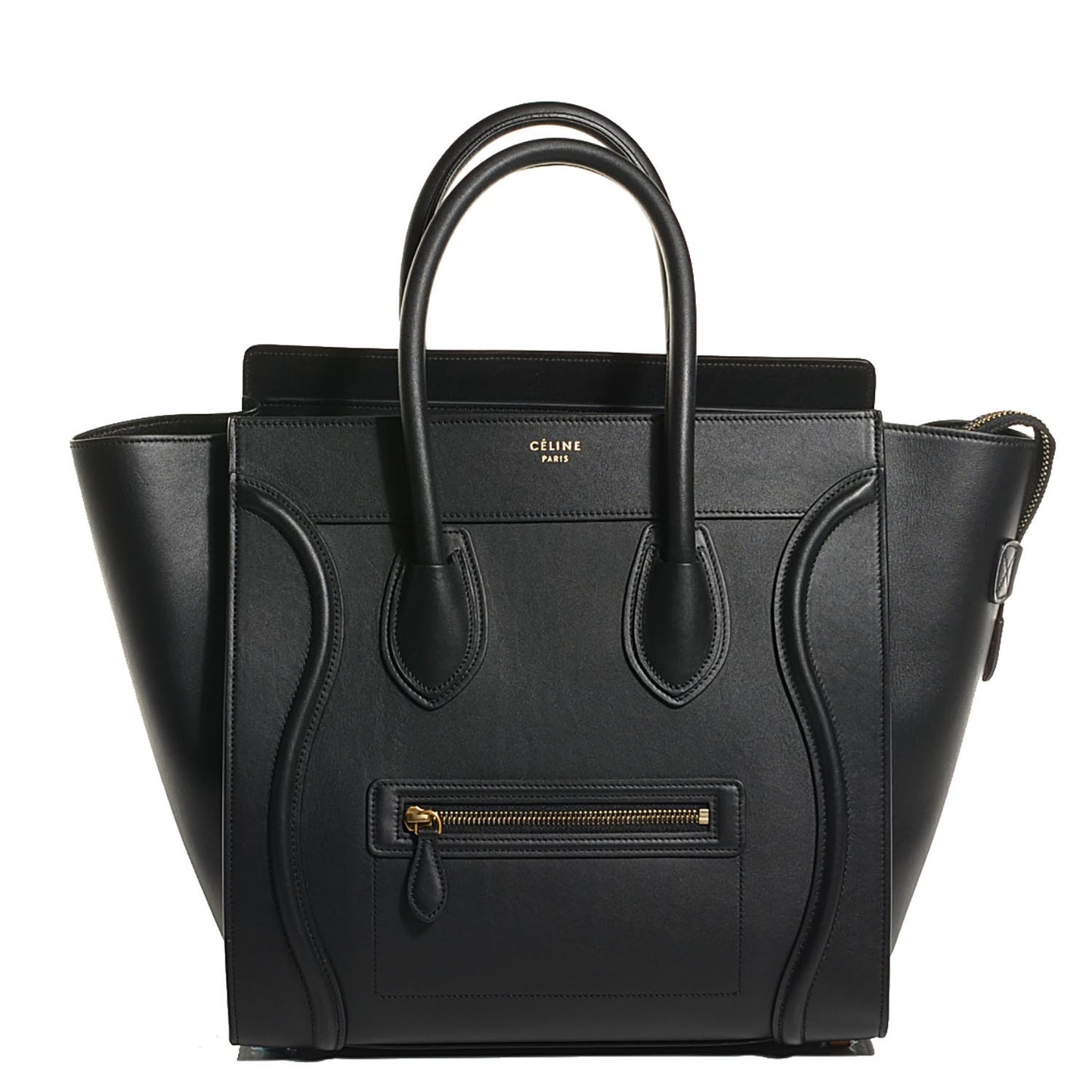 Smooth Calfskin Mini Luggage Black
