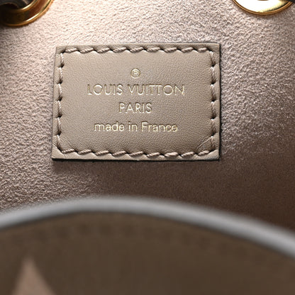 Louis Vuitton Empreinte Monogram Giant Neonoe MM Tourterelle Creme 7 of 10