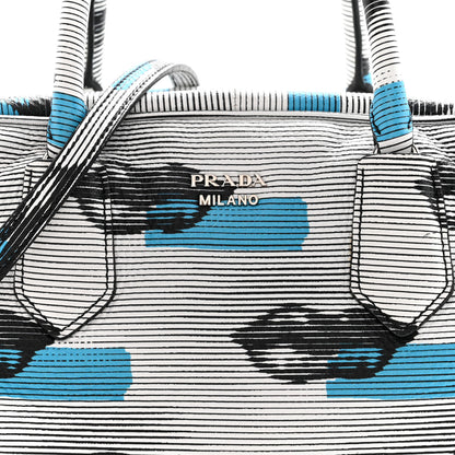 Prada Vitello Daino Lips Inside Bag Bianco 10 of 16