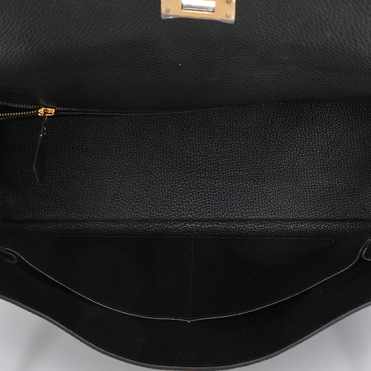 Hermes Togo Kelly Retourne 32 Black 6 of 23