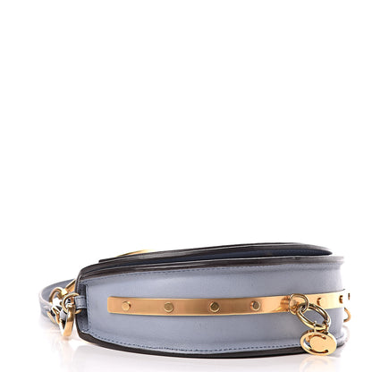 Chloe Calfskin Small Nile Bracelet Minaudiere Bag Washed Blue 4 of 8