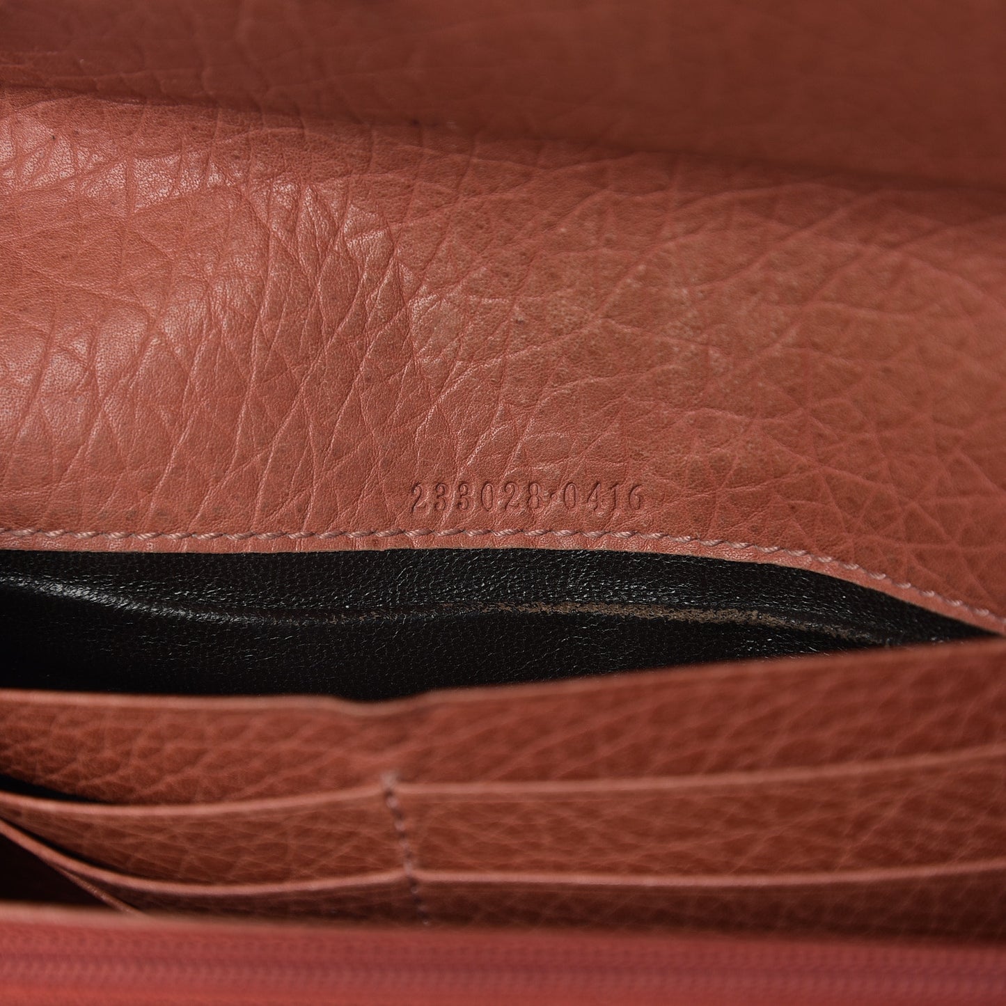 Monogram Continental Flap Wallet Coral
