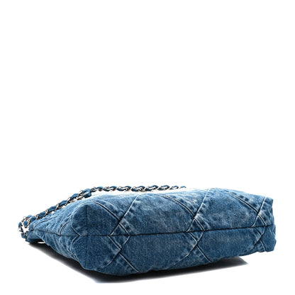 Chanel Denim Quilted Small Chanel 22 Blue 5 of 11