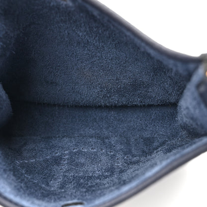 Hermes Taurillon Clemence Amazone Evelyne TPM Bleu Nuit Bleu Indigo 5 of 11