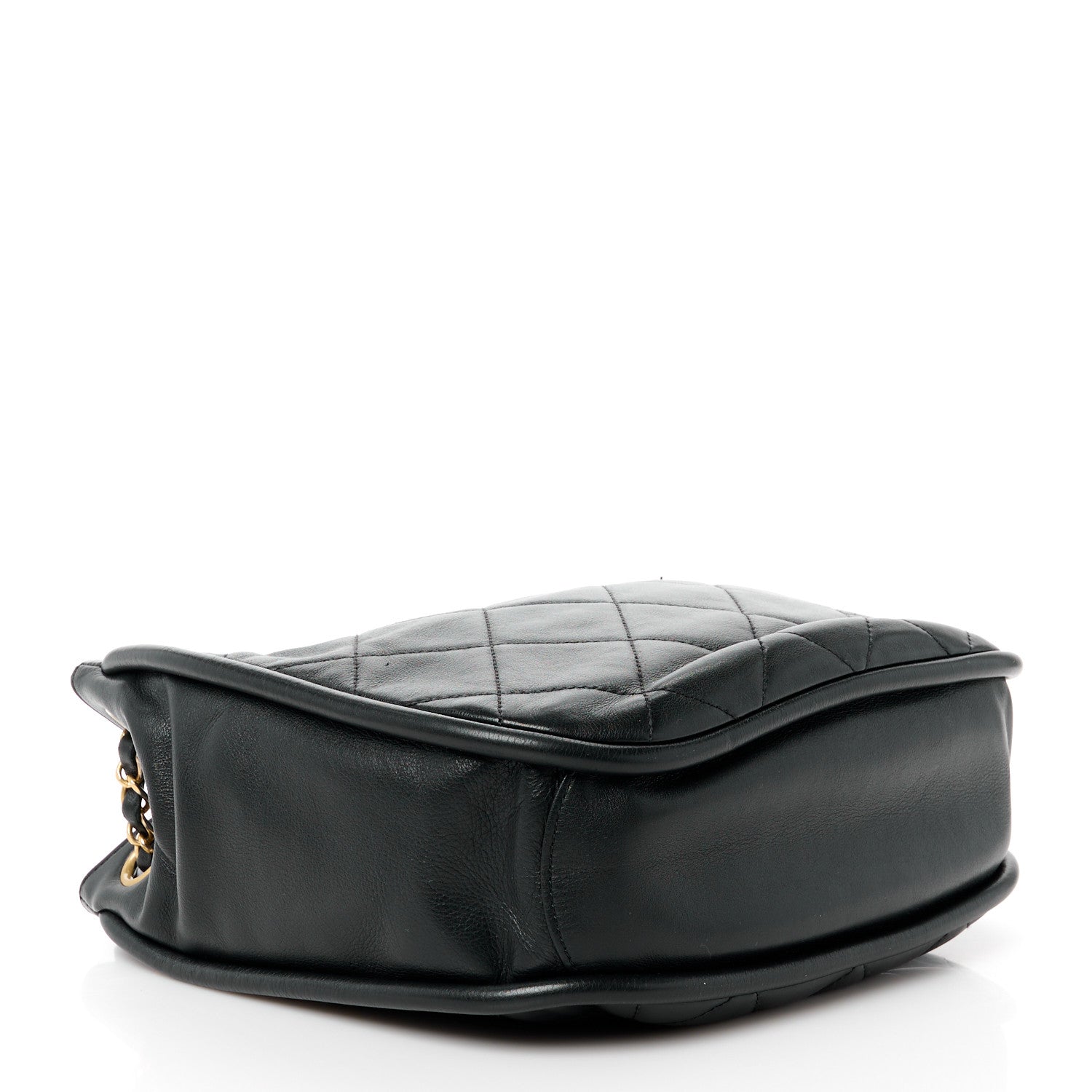 Chanel Shiny Lambskin Quilted Fashion Therapy Hobo Black 4 of 13