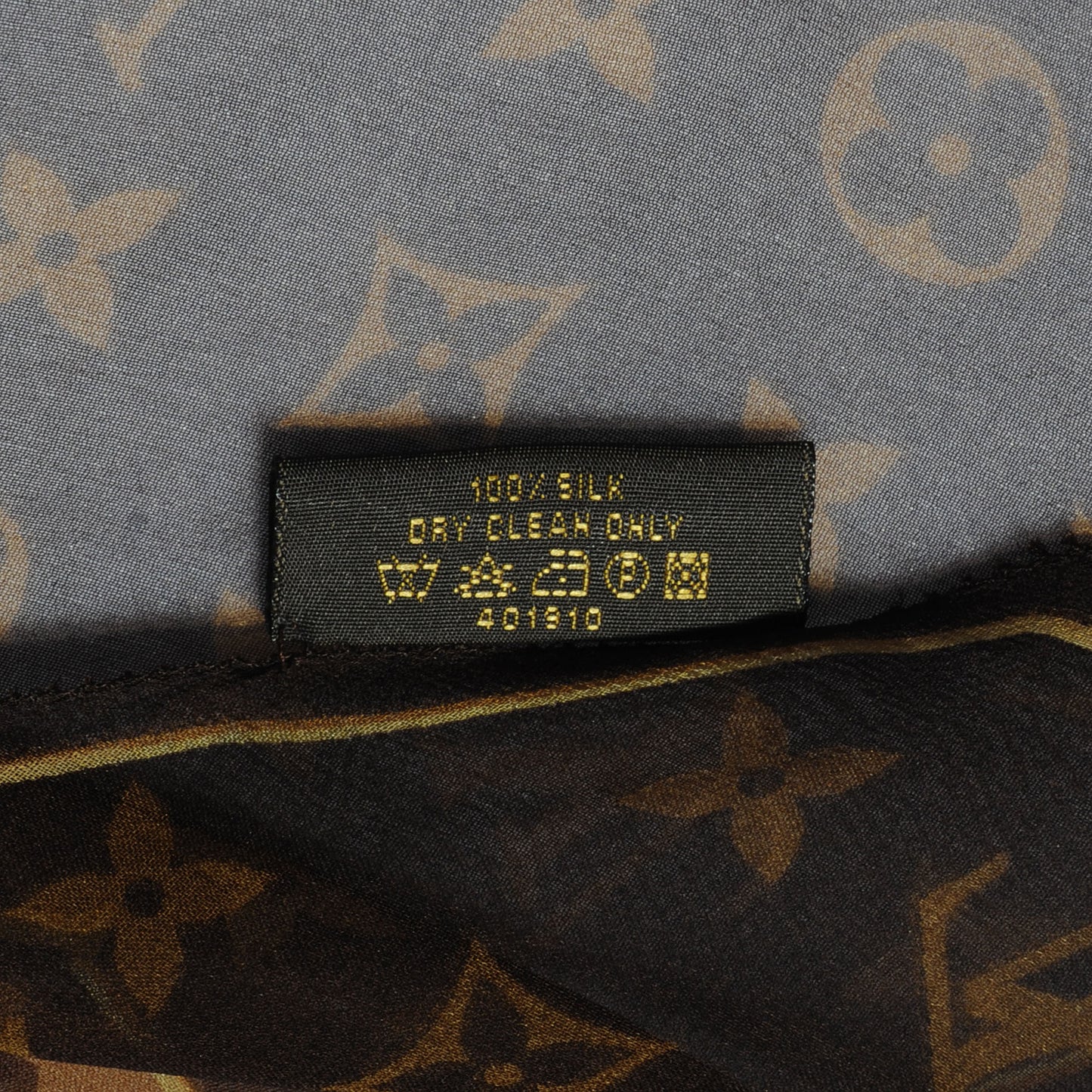 Silk Leopard and Monogram Scarf