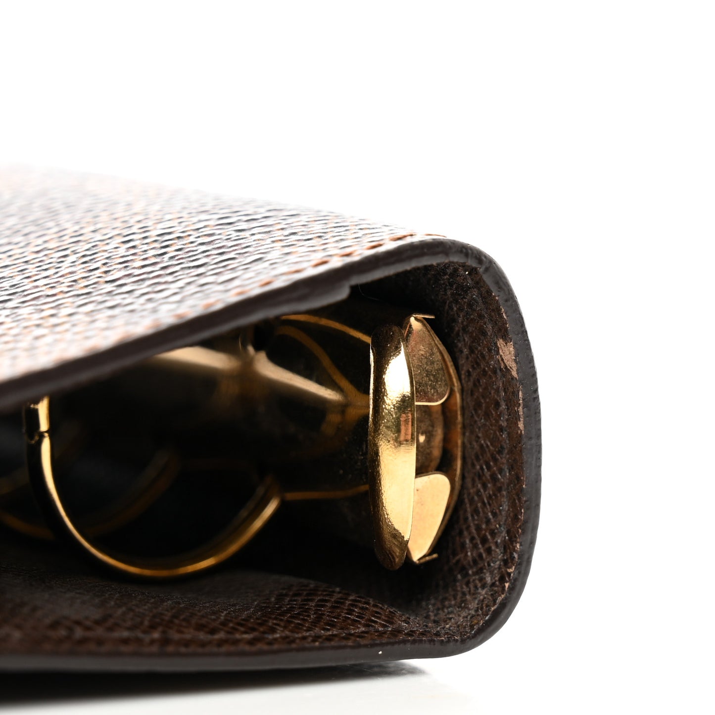 Damier Ebene Medium Ring Agenda Cover