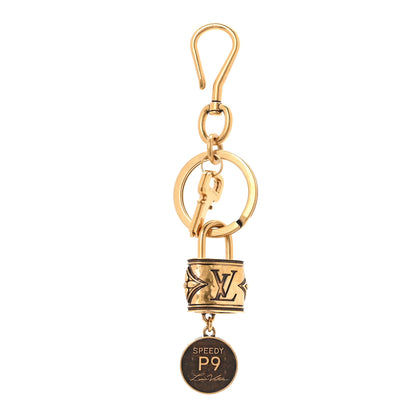Louis Vuitton Metal Lion Speedy P9 Bag Charm Lock Gold 1 of 4