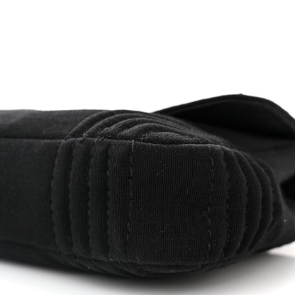 Chanel Jersey Quilted Single Flap Black 10 of 13