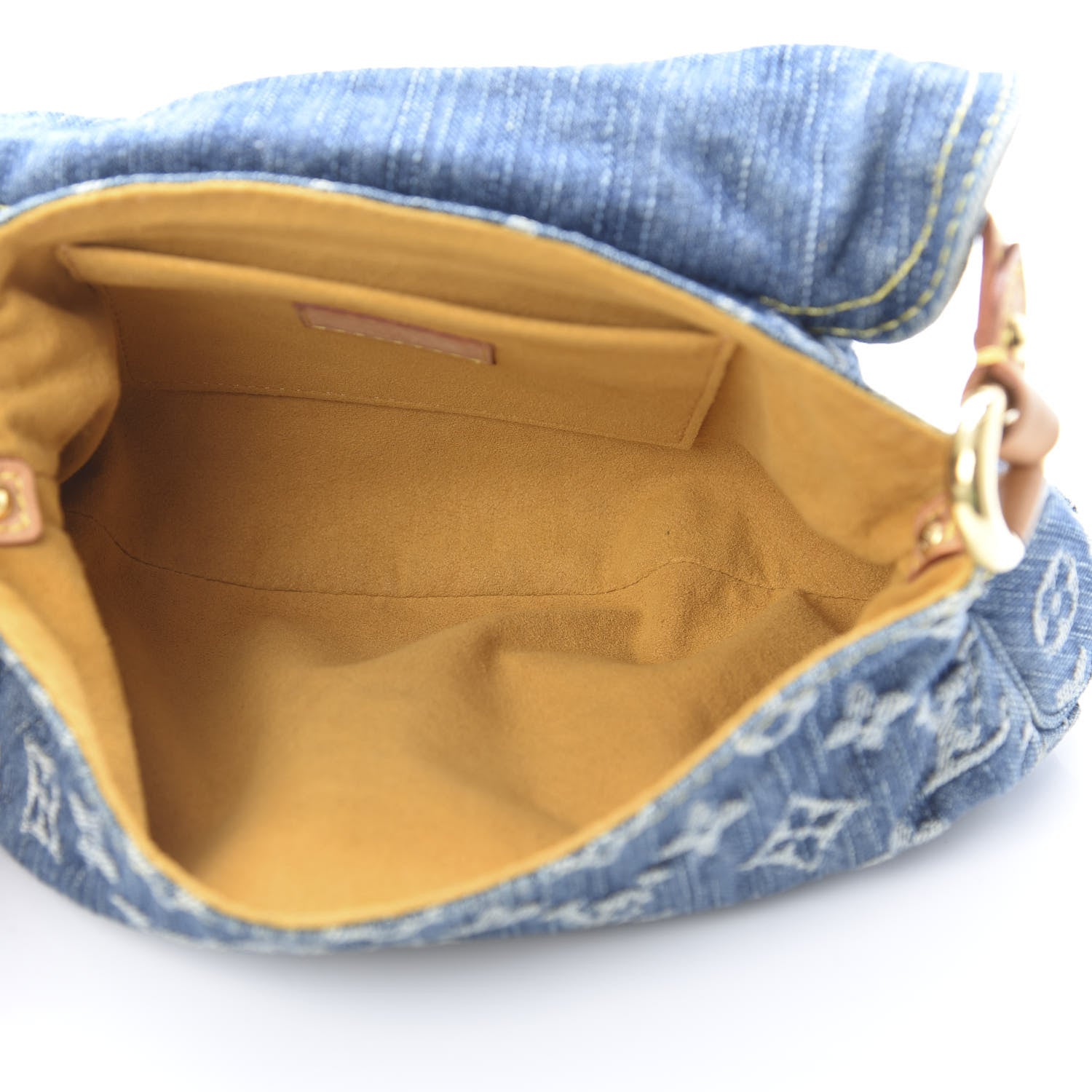 Louis Vuitton Monogram Denim Mini Pleaty Blue 5 of 11